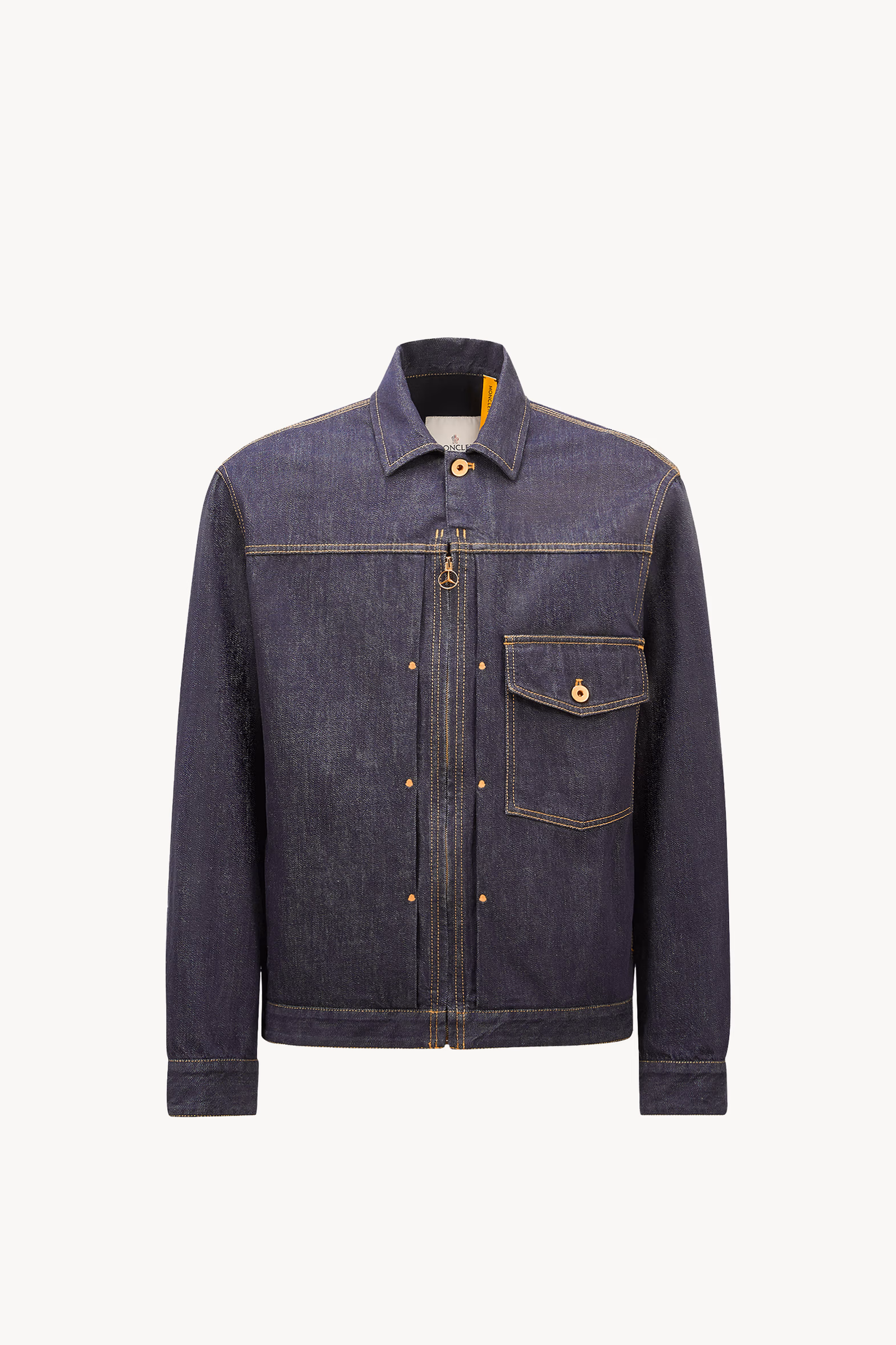 Chaqueta vaquera Moncler x Mercedes-Benz de NIGO Nepit Hombre Azul Denim Moncler 2